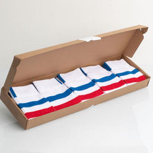 Load image into Gallery viewer, Sockisocki - Klassiskir hvítir sportsokkar - pakki við 5 pørum- Menn