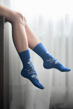 Load image into Gallery viewer, Belenka berfótasokkar - Blue Folks