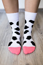 Load image into Gallery viewer, Belenka berfótasokkar - Cow