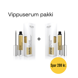 Tolure Hairplus® vippuserum - Pakki við 2, spar 200 kr